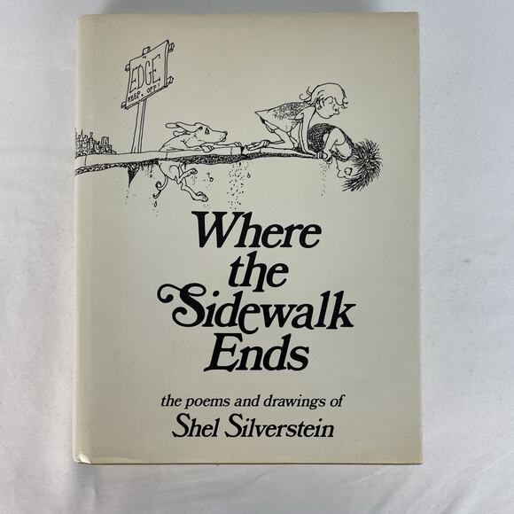 Shel Silverstein Lot of 3 Books Big O, Sidewalk Ends, Attic First Editions - Picture 13 of 16